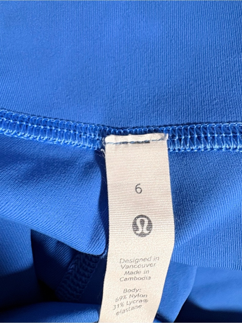 Lululemon Wunder Under High-Rise Crop 23" in sought after color: Blue Nile. - Picture 7 of 9